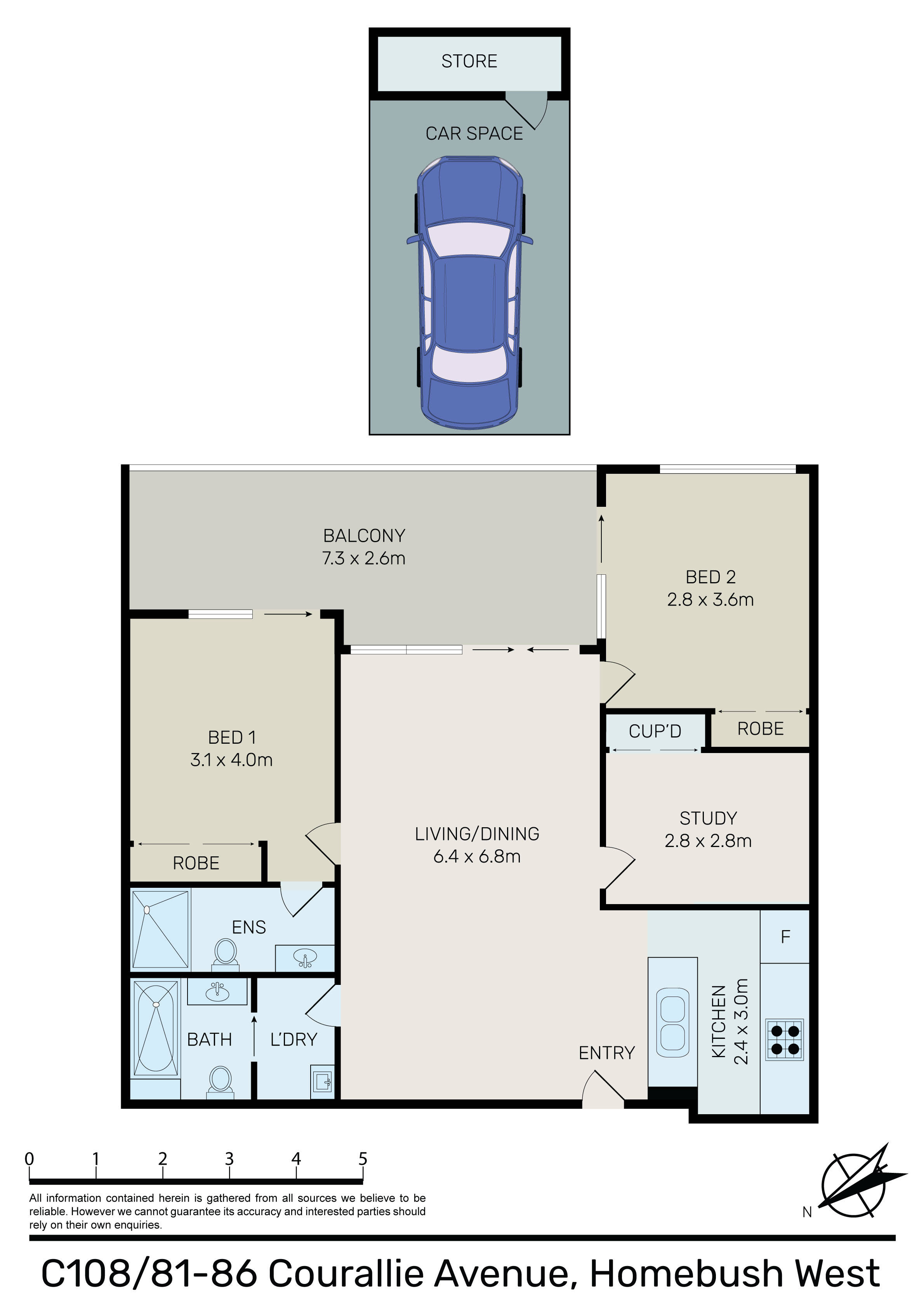 C108/81-86 Courallie Avenue, Homebush West  NSW  2140, Homebush West - Thumbnail 2