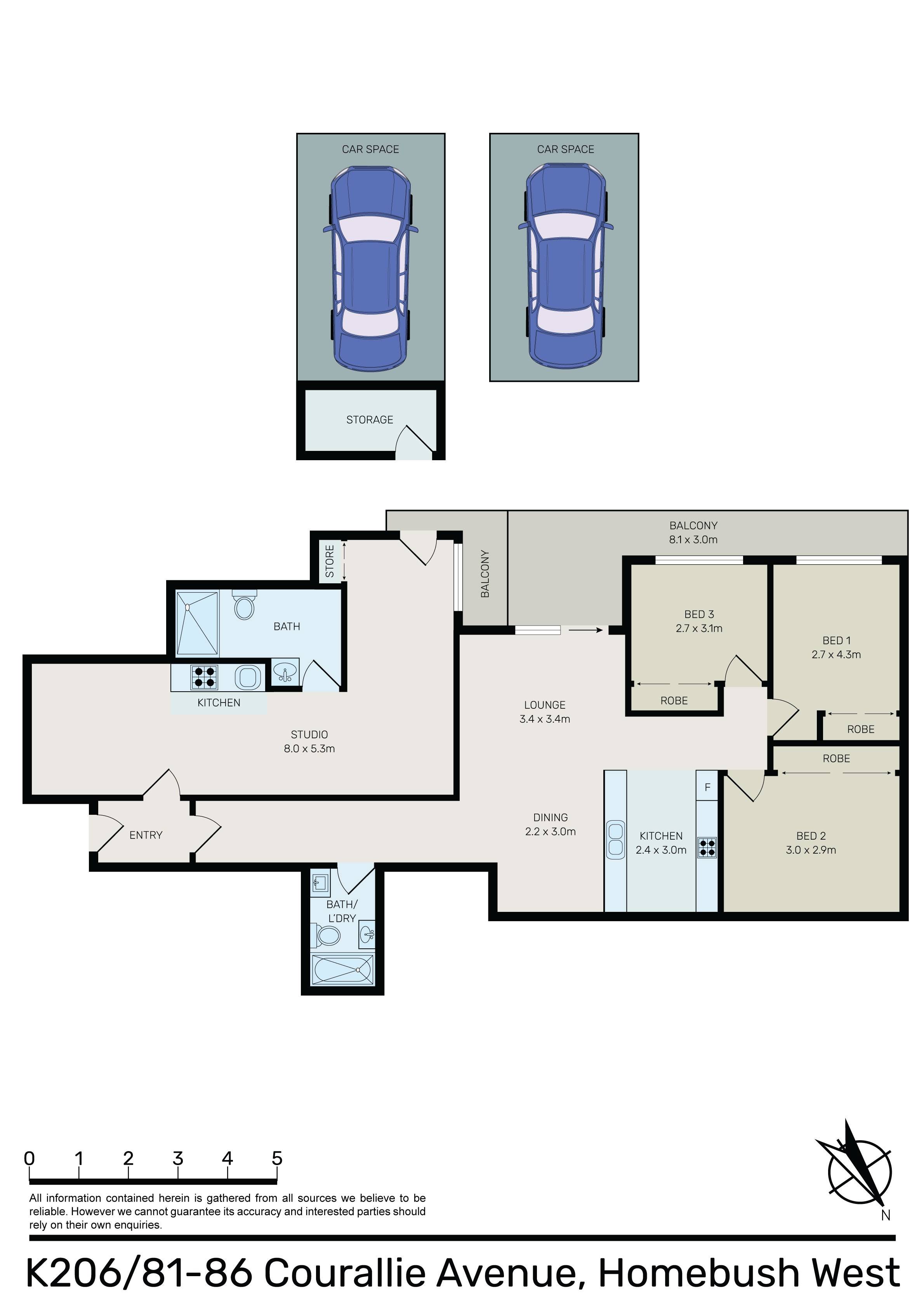 K206/81-86 Courallie Ave, Homebush West  NSW  2140, Homebush West - Thumbnail 2
