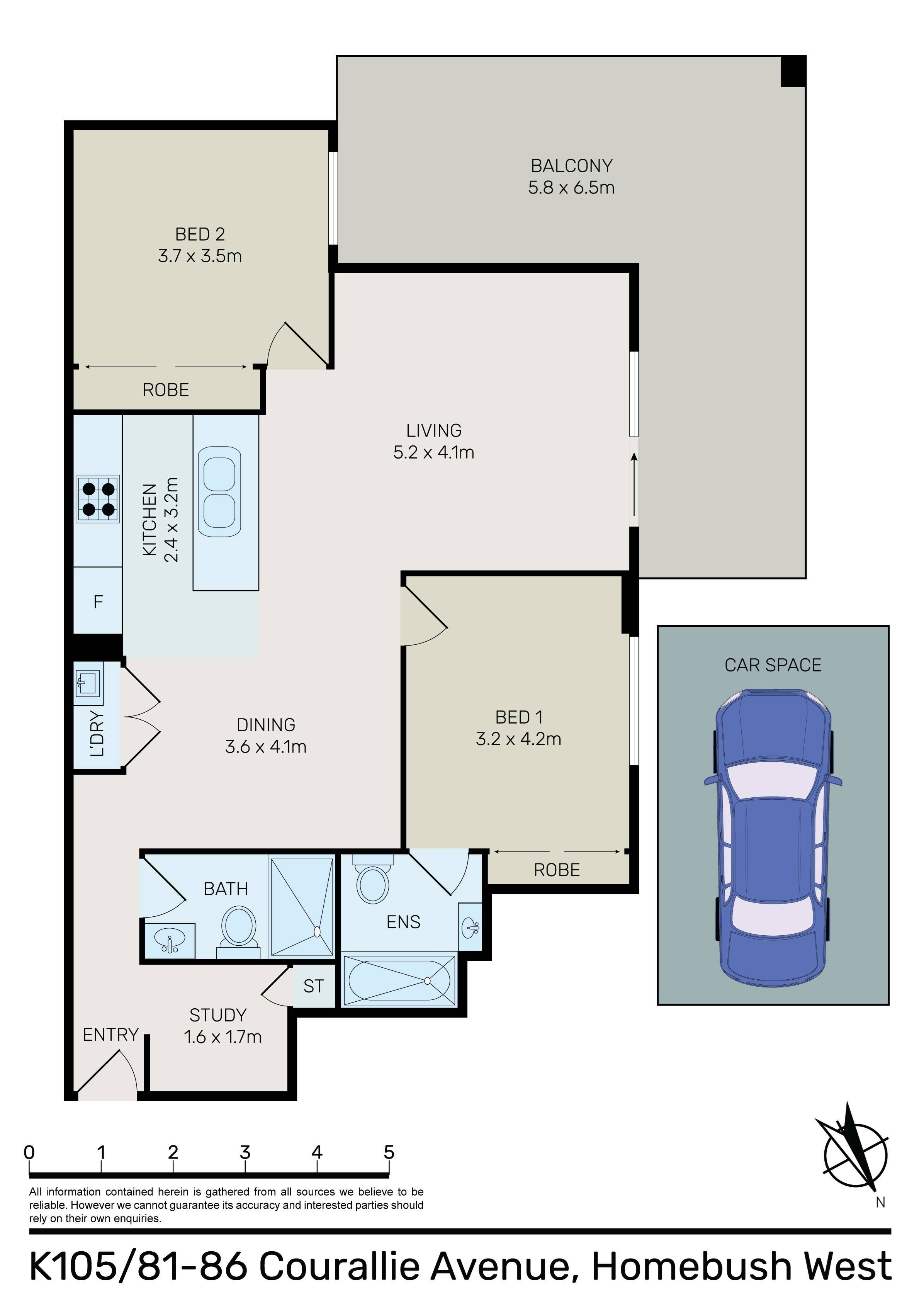 K105/81-86 Courallie Avenue, Homebush West  NSW  2140, Homebush West - Thumbnail 2