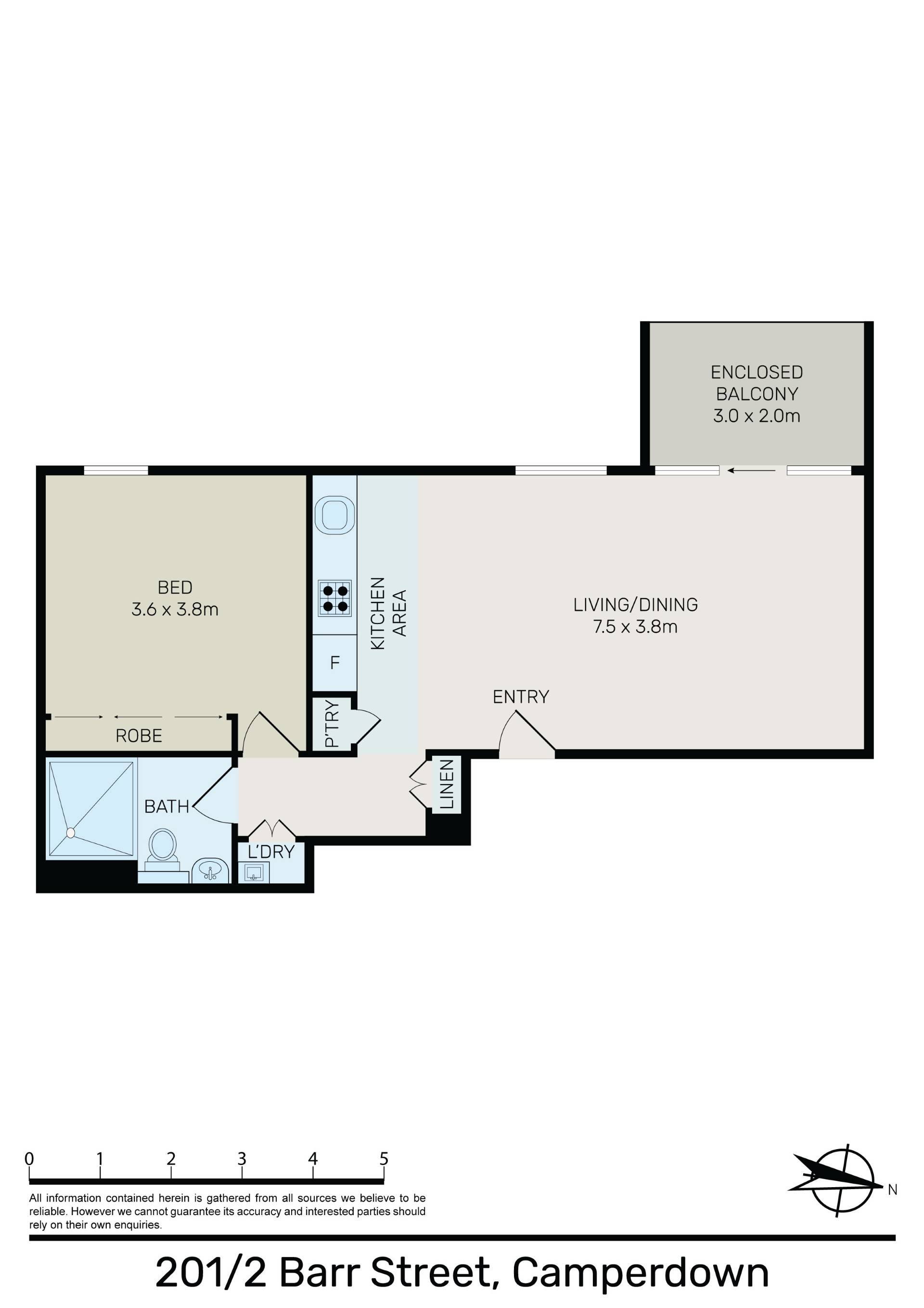201/2 Barr Street, Camperdown  NSW  2050, Camperdown - Thumbnail 2