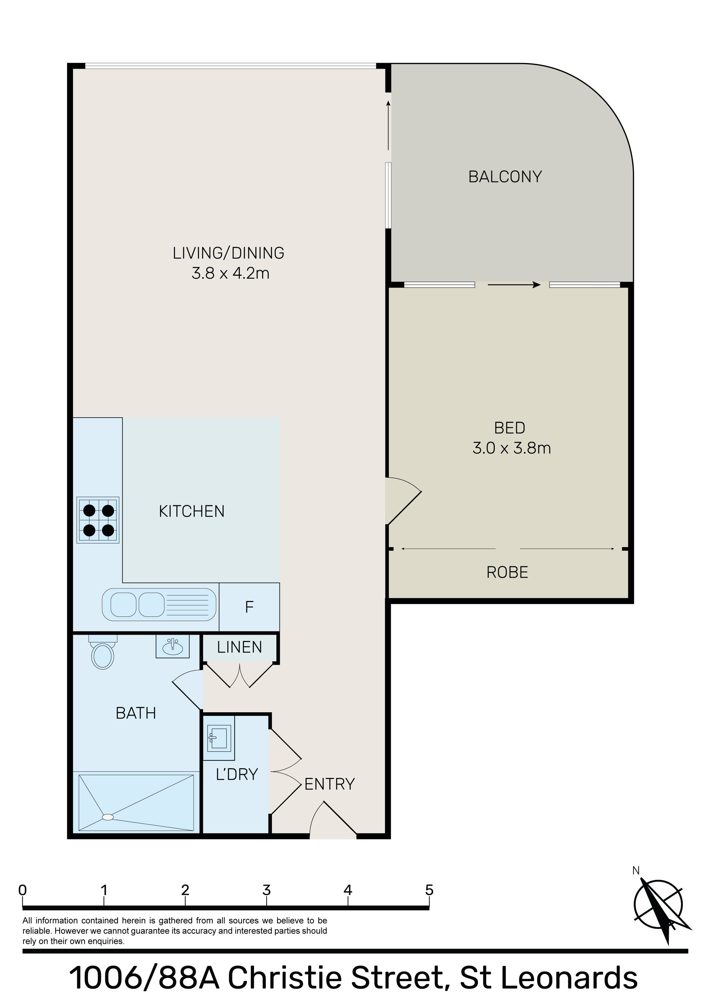 1006/88A Christie Street, St Leonards  NSW  2065, St Leonards - Thumbnail 2