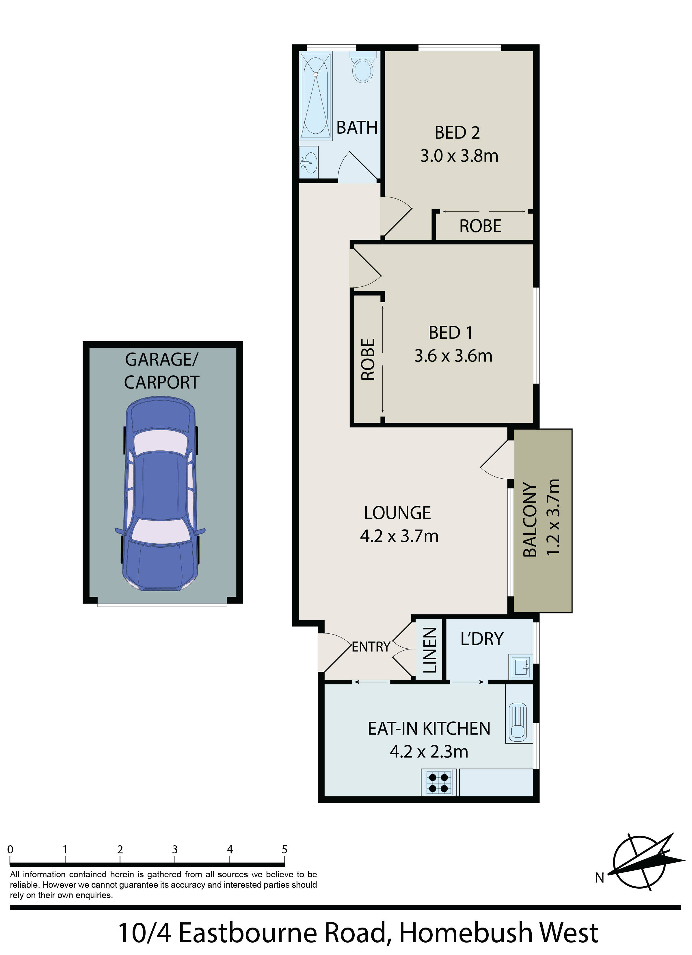 10/4 Eastbourne Road, Homebush West  NSW  2140, Homebush West - Thumbnail 2