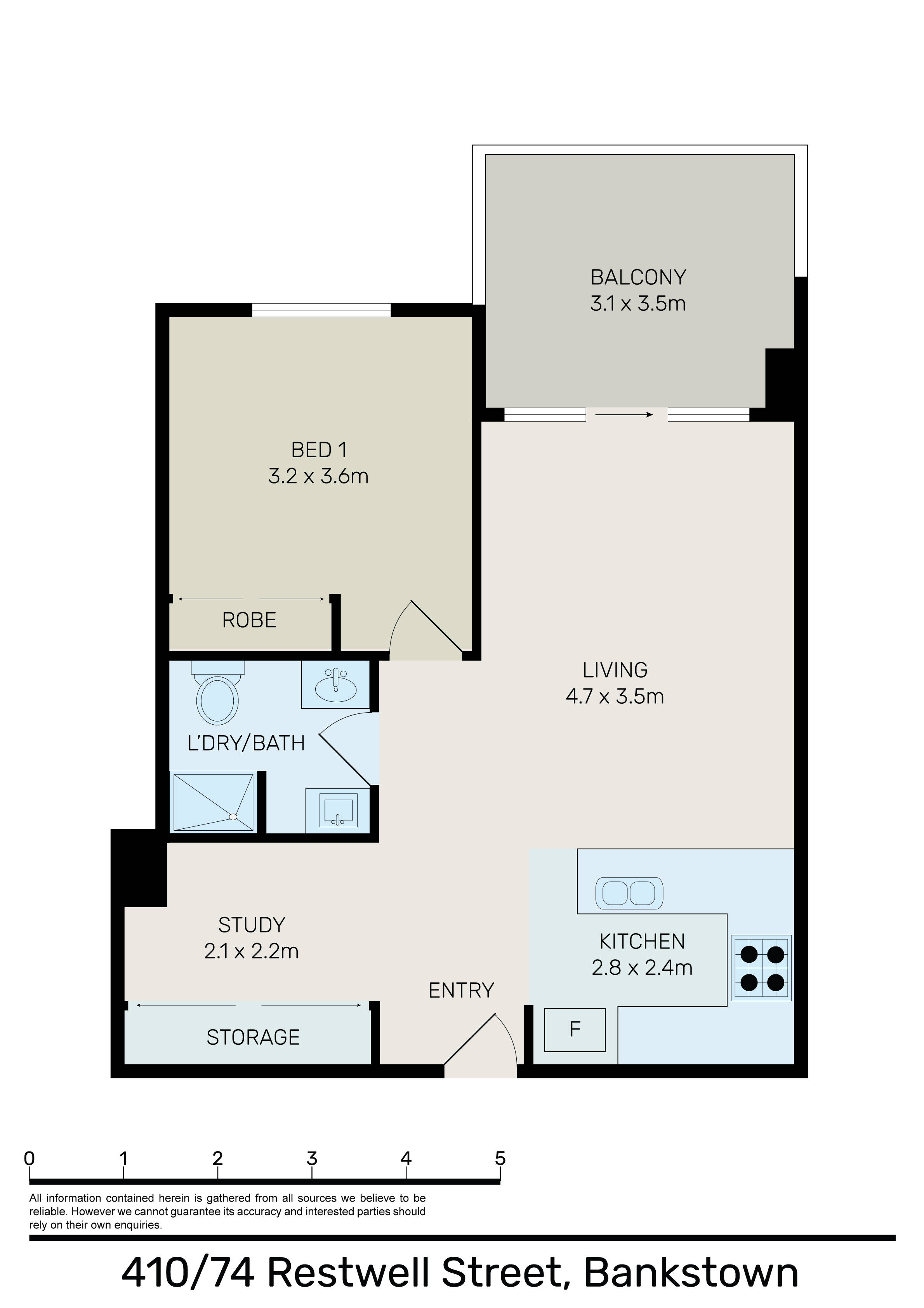 410/74 Restwell Street, Bankstown  NSW  2200, Bankstown - Thumbnail 2