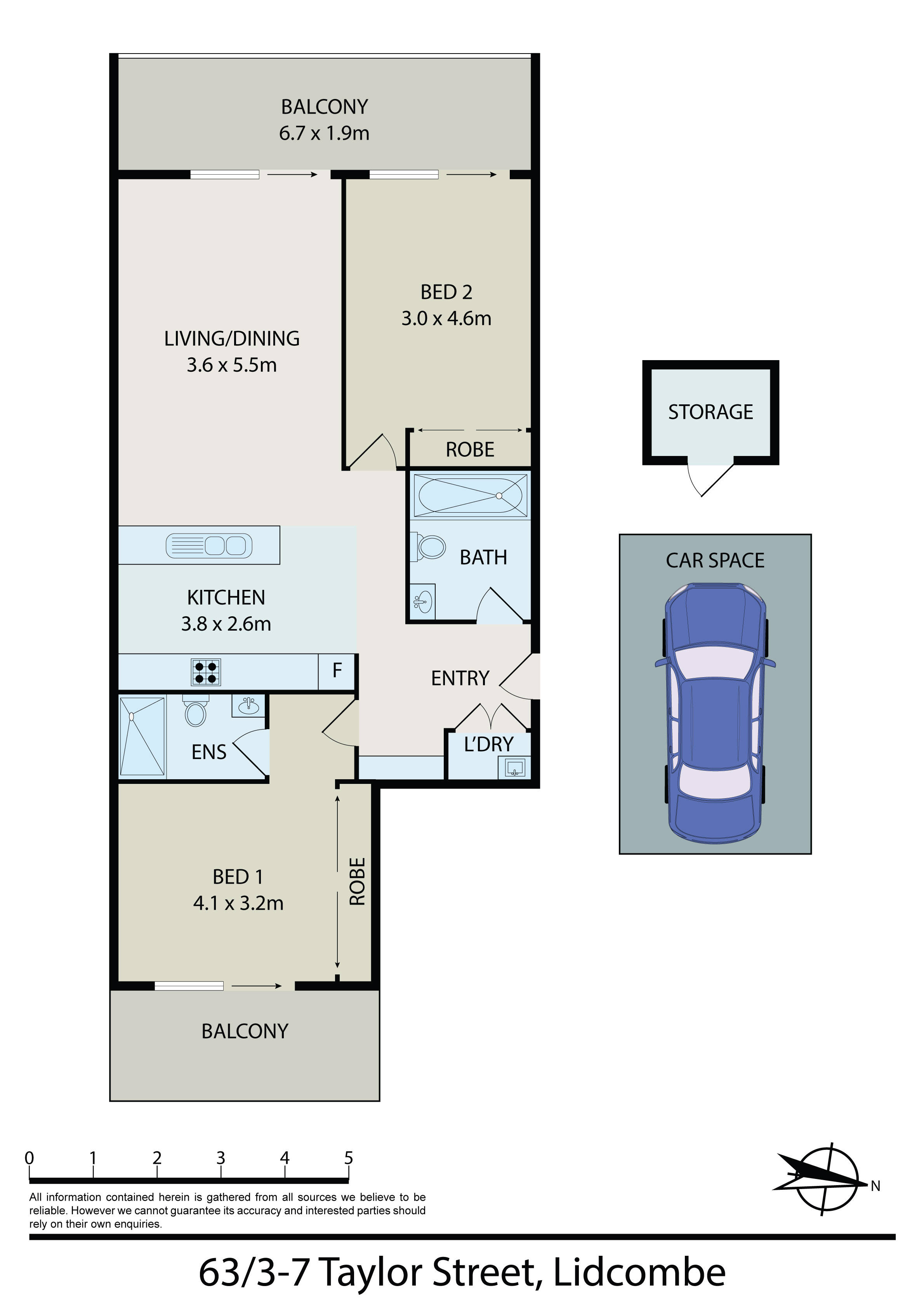 63/3-7 Taylor Street, Lidcombe  NSW  2141, Lidcombe - Thumbnail 2