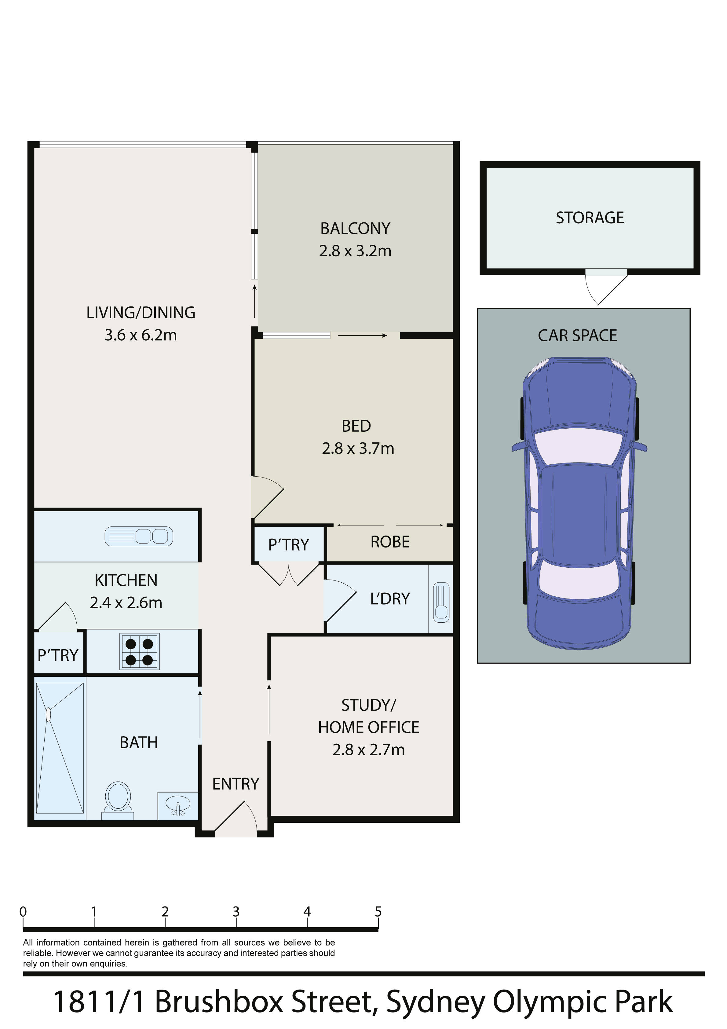 1811/1 Brushbox Street, Sydney Olympic Park  NSW  2127, Sydney Olympic Park - Thumbnail 2