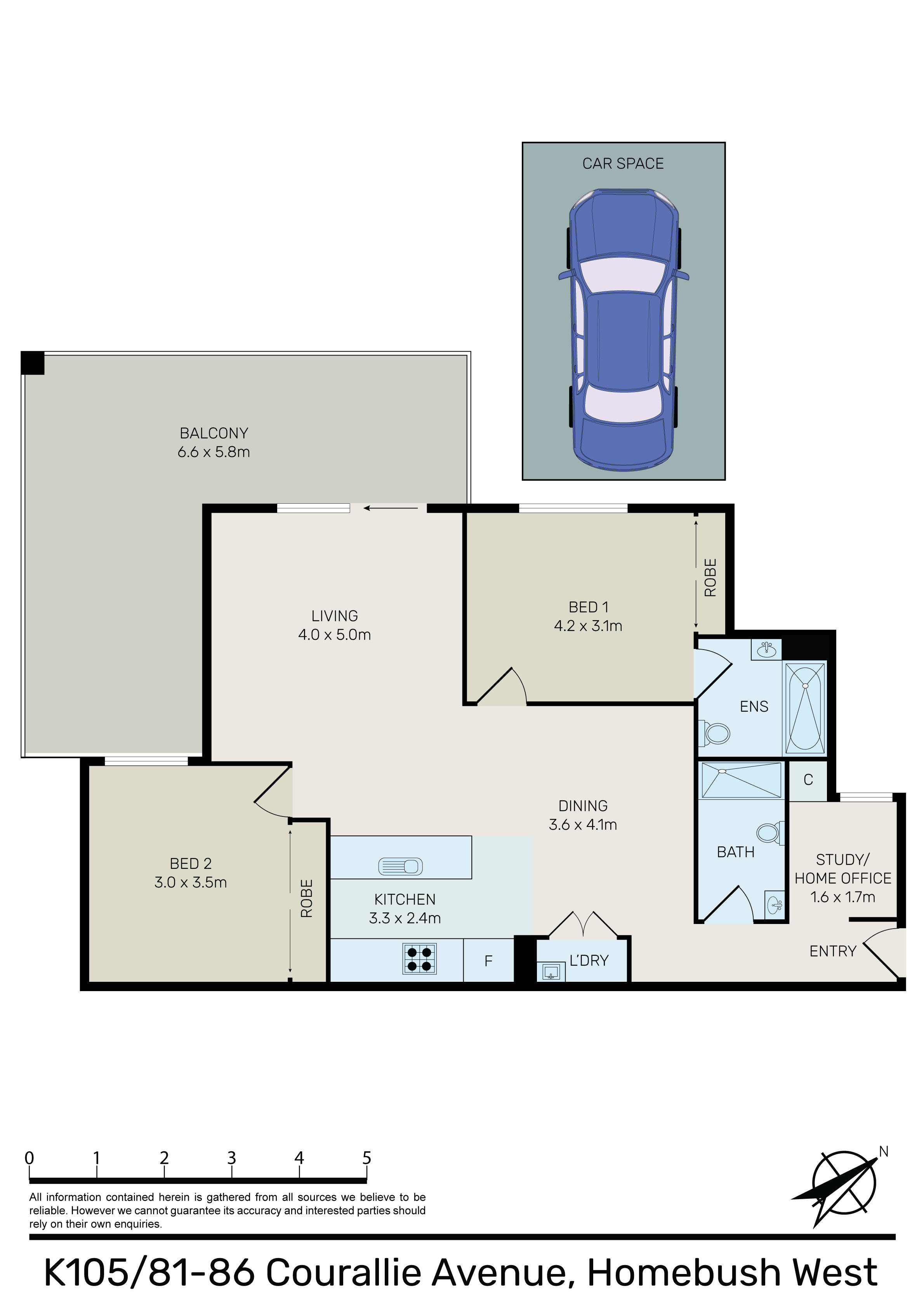 K105/81-86 Courallie Avenue, Homebush West  NSW  2140, Homebush West - Thumbnail 2